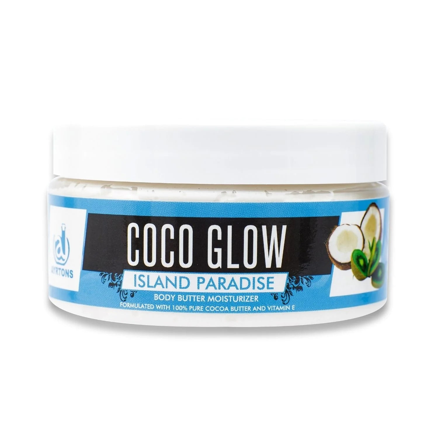AYRTONS Coco Glow Body Butter, 8oz (2 Pack)